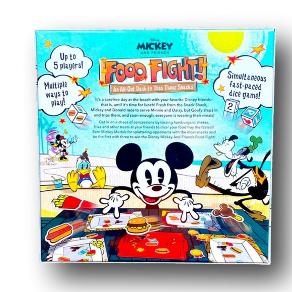Disney Mickey & Friends Food Fight Board Game - NWT - Picture 6 of 6